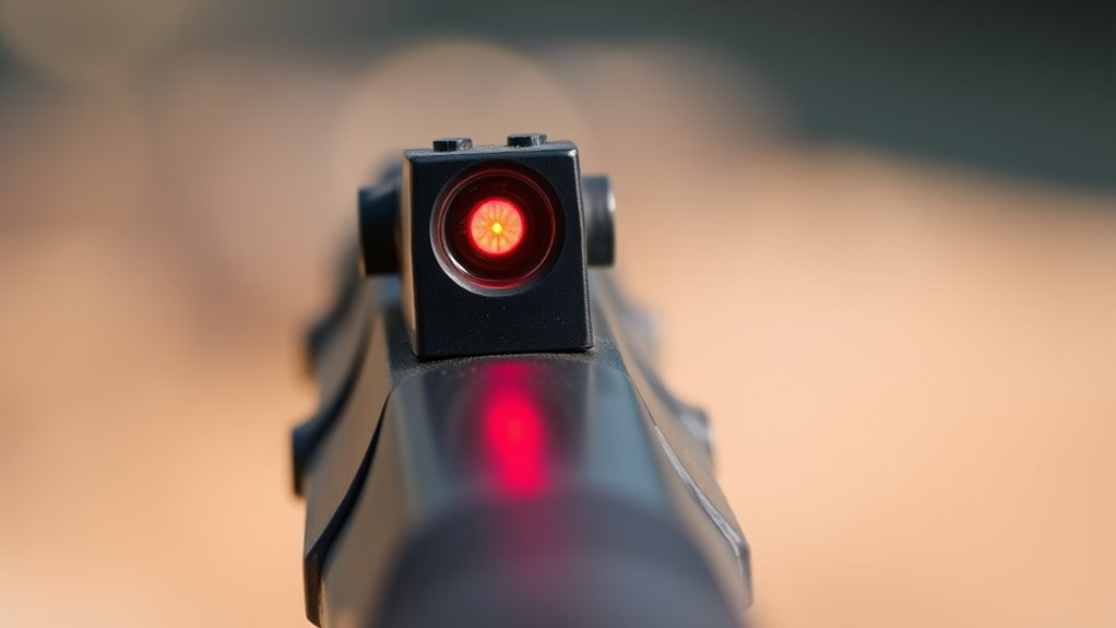 How Should a Red Dot Align With the Front Sight? 2 align red dot sight