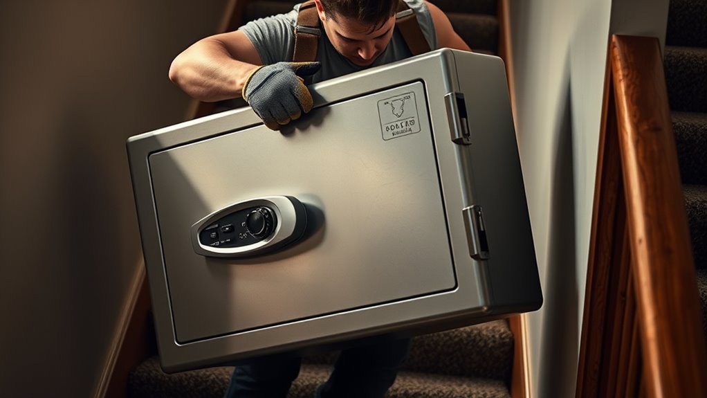 7 Steps to Get a Gun Safe Upstairs Safely 2 assess weight size safety