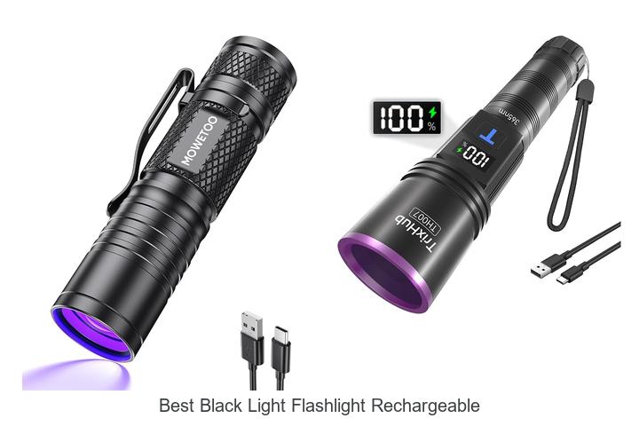 best black light flashlight rechargeable