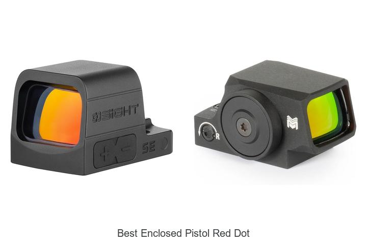 best enclosed pistol red dot