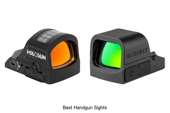 best handgun sights