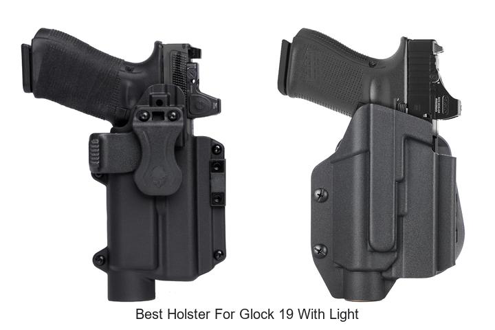 best holster for glock 19 with light