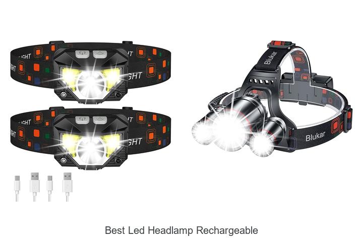 best led headlamp rechargeable
