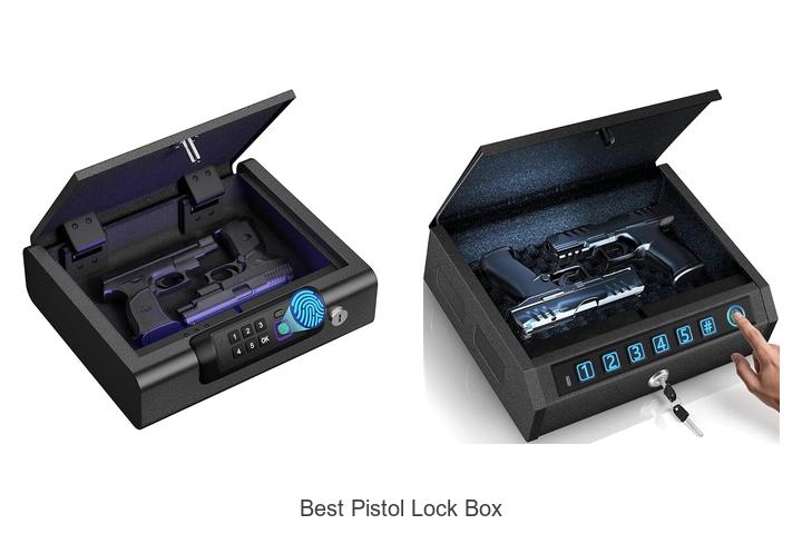 best pistol lock box