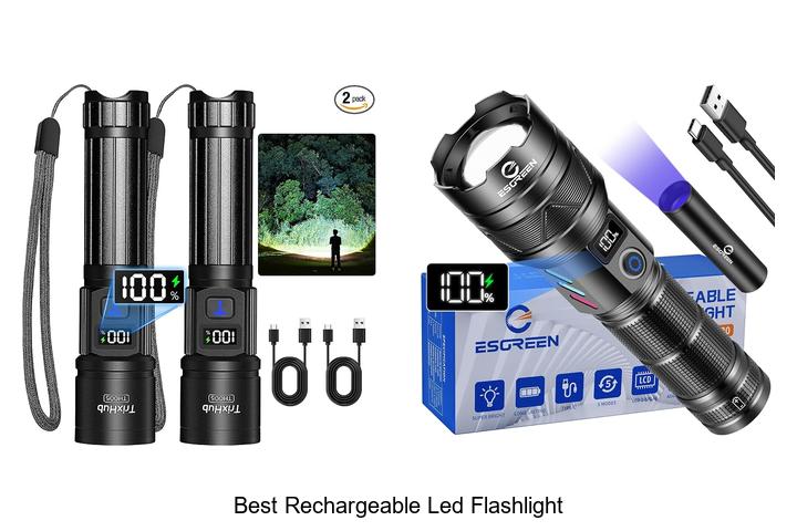 best rechargeable led flashlight