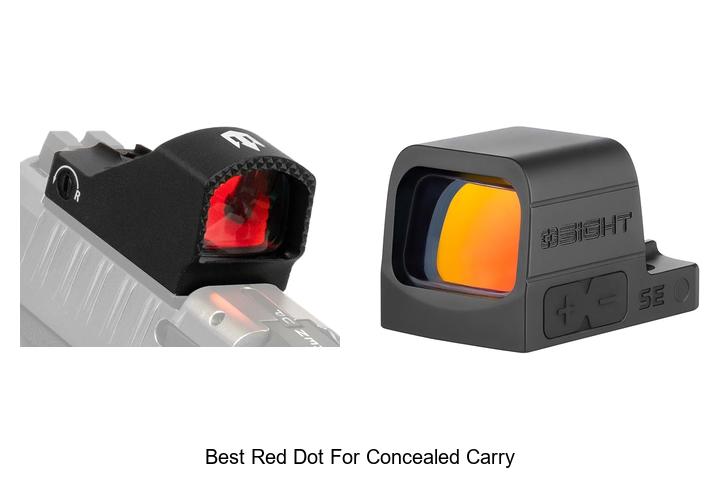 best red dot for concealed carry