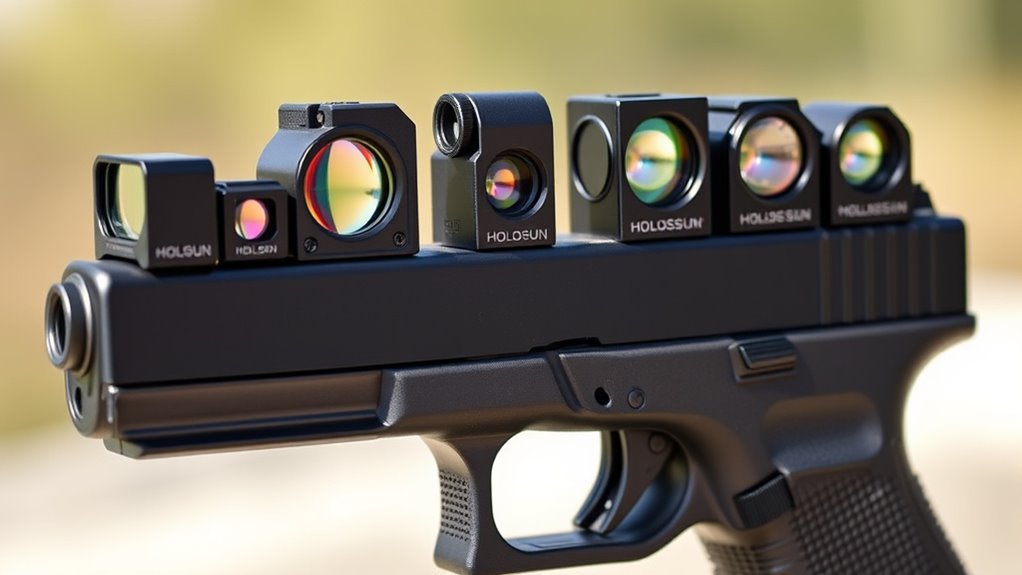 best holosun optics glock