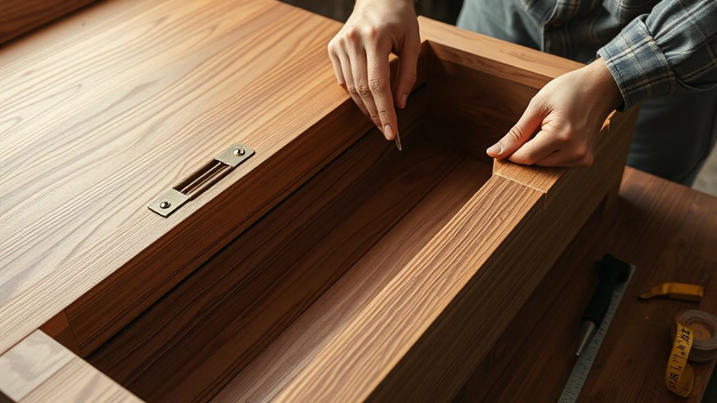 building a wooden gun safe