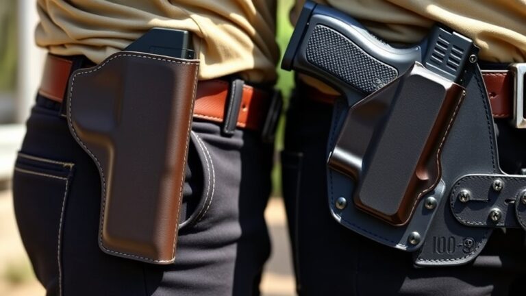 canted versus straight holster