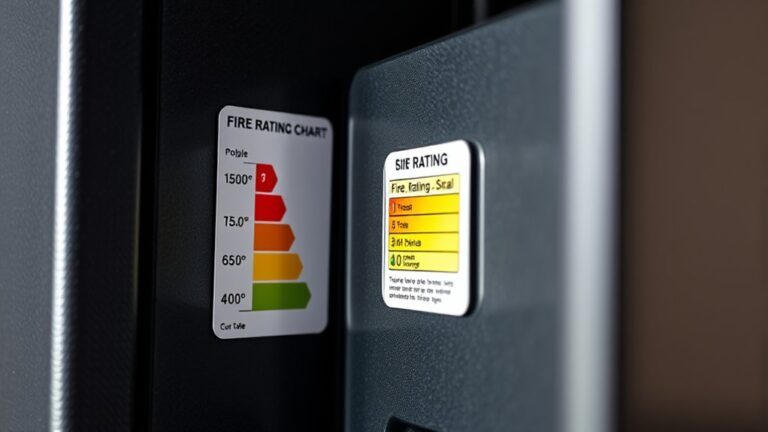 choose appropriate fire rating