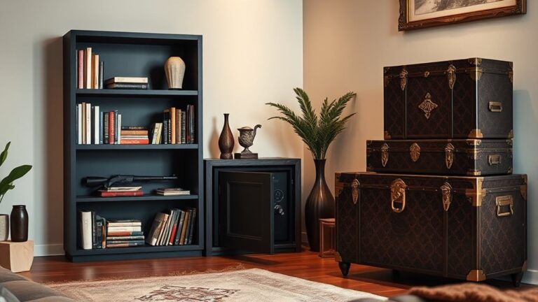 clever gun safe concealment ideas