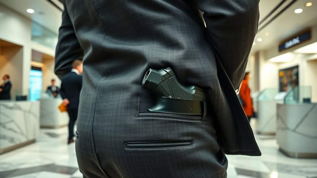 concealed weapon bank regulations