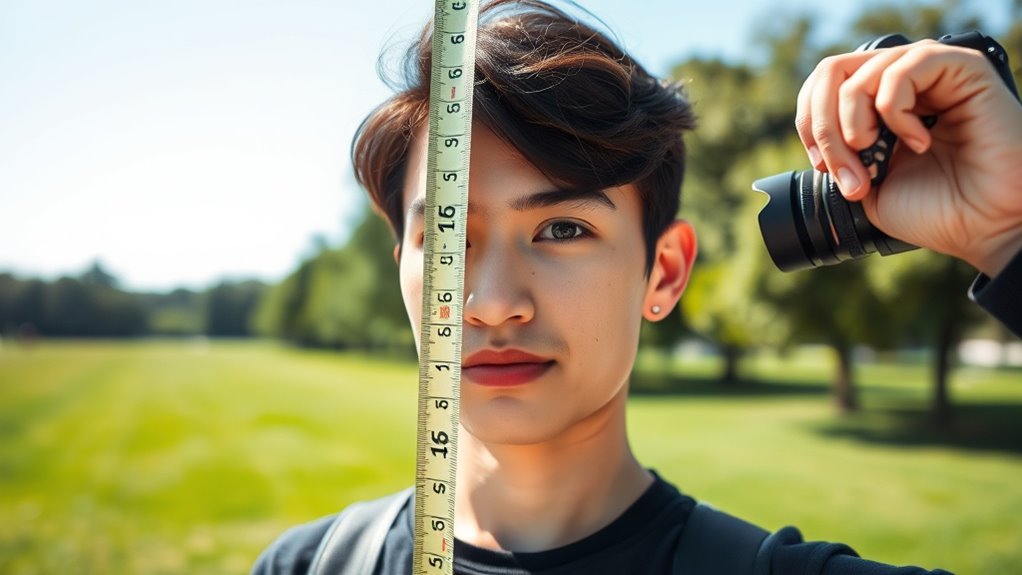 determine eye level accurately