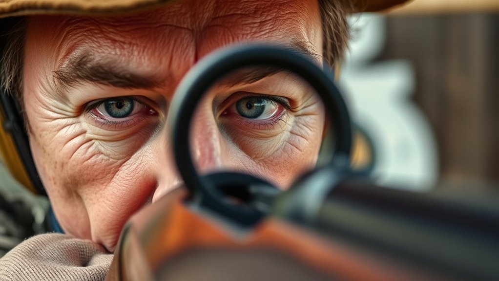 enhanced accuracy with peep sights