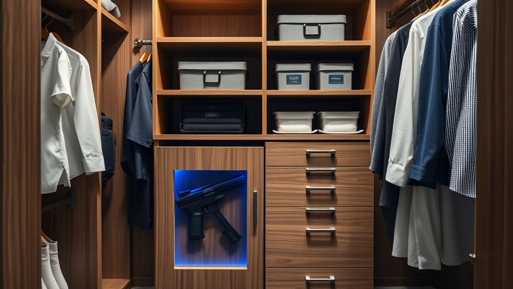 7 Steps to Turn Your Closet Into a Gun Safe 2 evaluate closet space securely