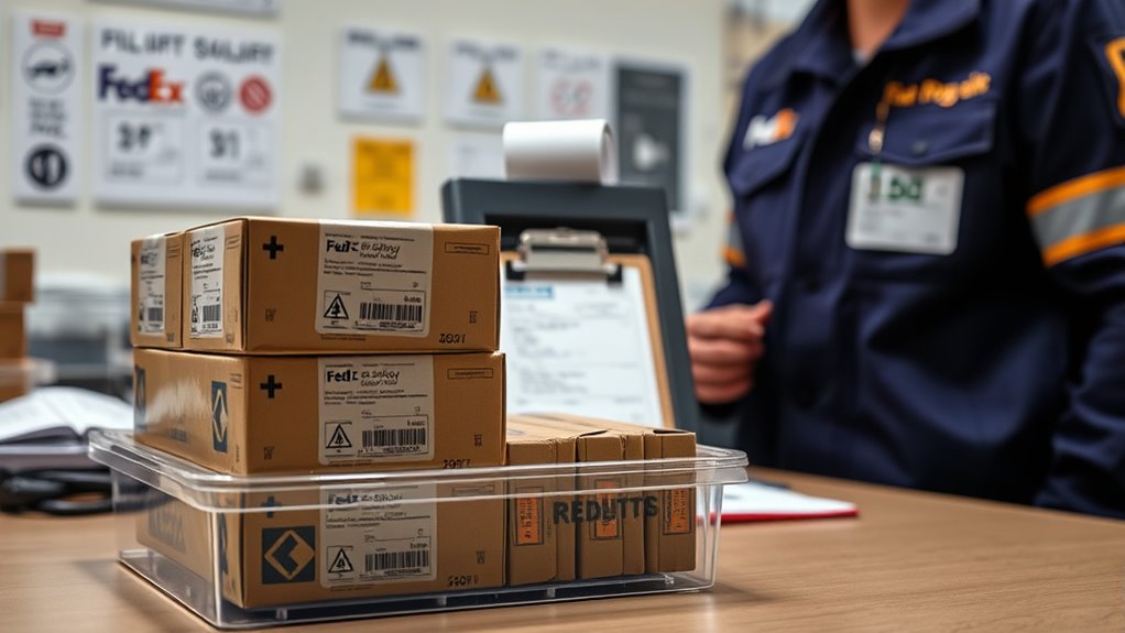 fedex ammunition shipping regulations
