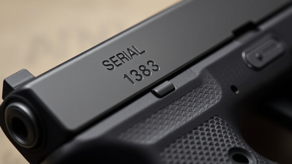 What Part of a Glock Is Serialized? 2 glock serial number locations