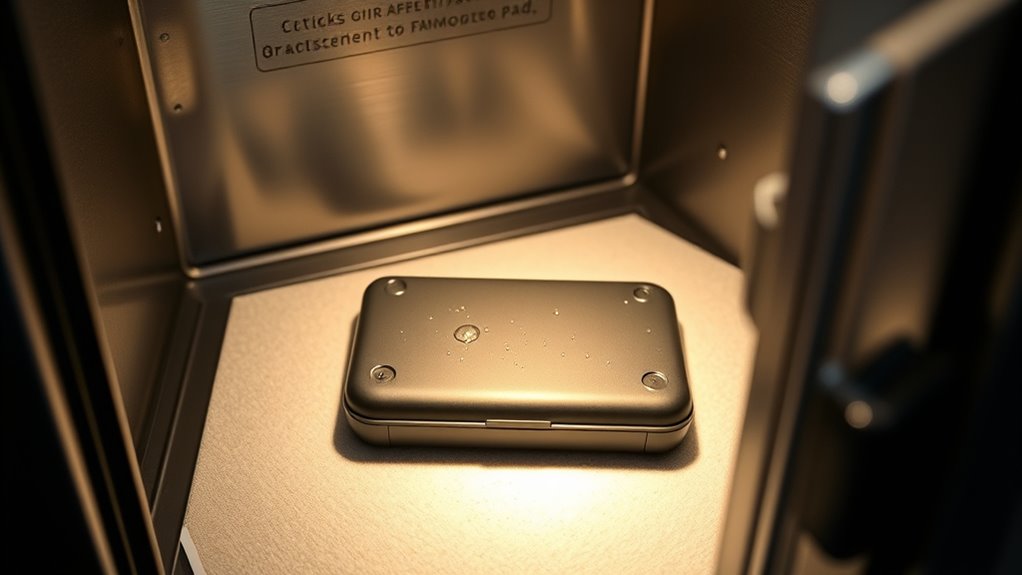 gun safe moisture control