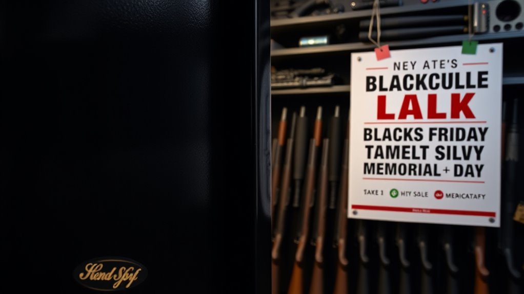 What Top 7 Sales Events Do Gun Safes Go on Sale? 2 gun safes holiday discounts