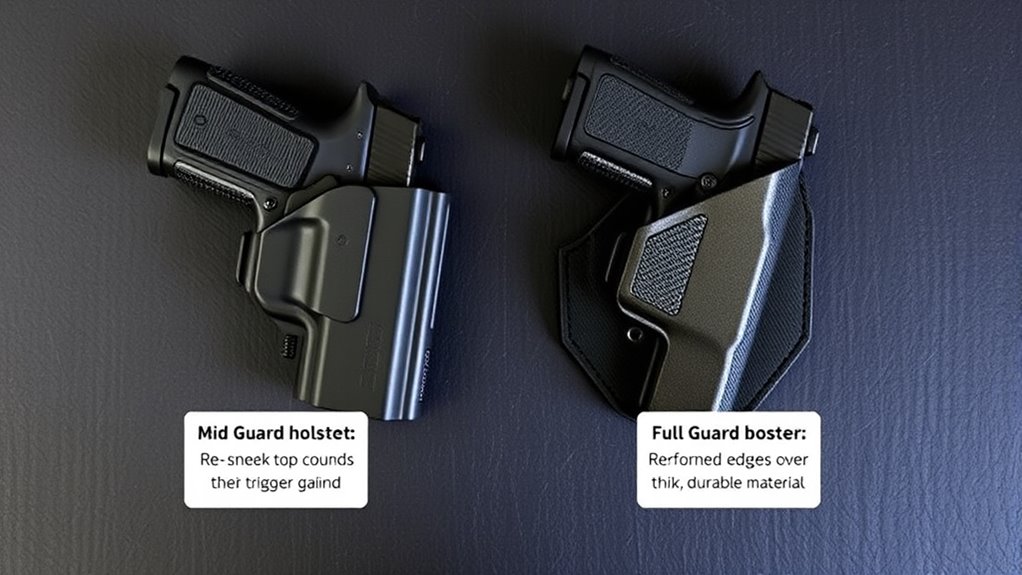 holster coverage and retention