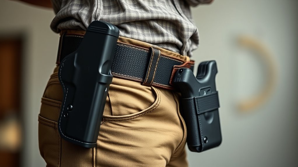 holster height affects accessibility