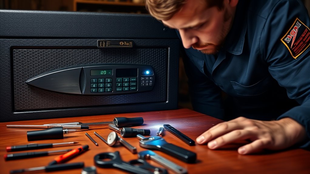 locksmiths access gun safes