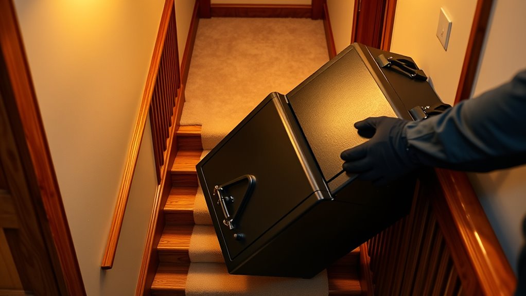 Safely Putting a Gun Safe Upstairs: Key Considerations 2 measure clearances before moving
