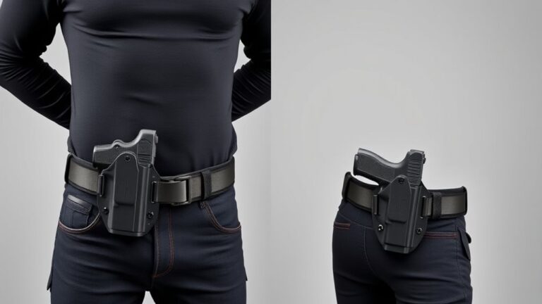 mid vs low holsters
