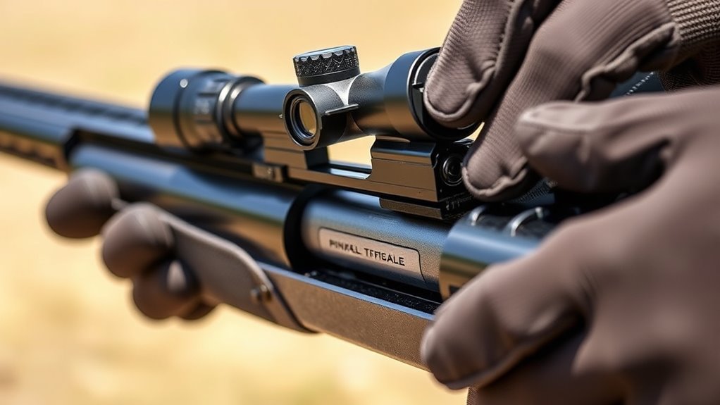 mounting a shotgun sight