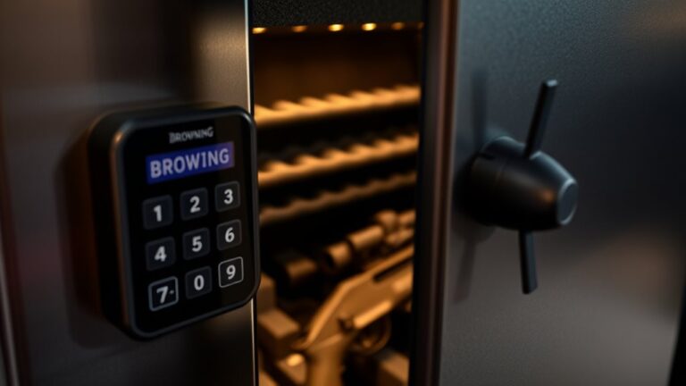 opening a browning gun safe
