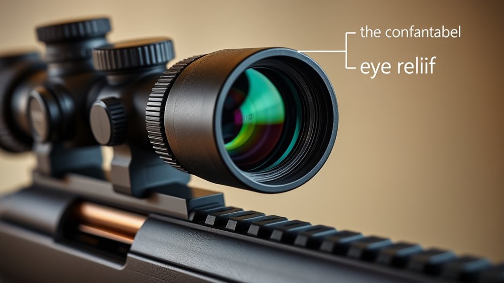 What Is Eye Relief on a Rifle Scope and Why Does It Matter? 2 optimal eye distance defined