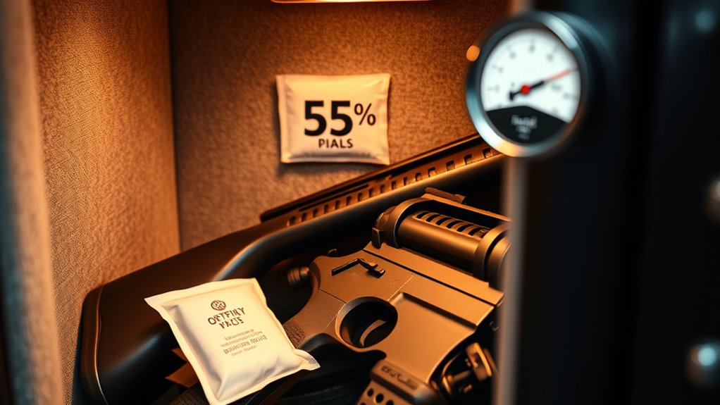 optimal humidity for firearms