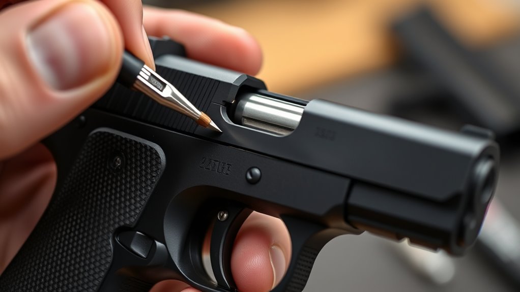 pistol sight adjustment procedure