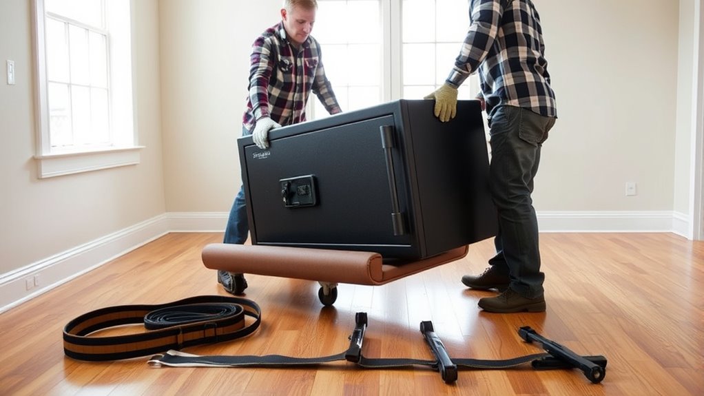 10 Steps to Move a Heavy Gun Safe Safely 2 prepare clear gather protect