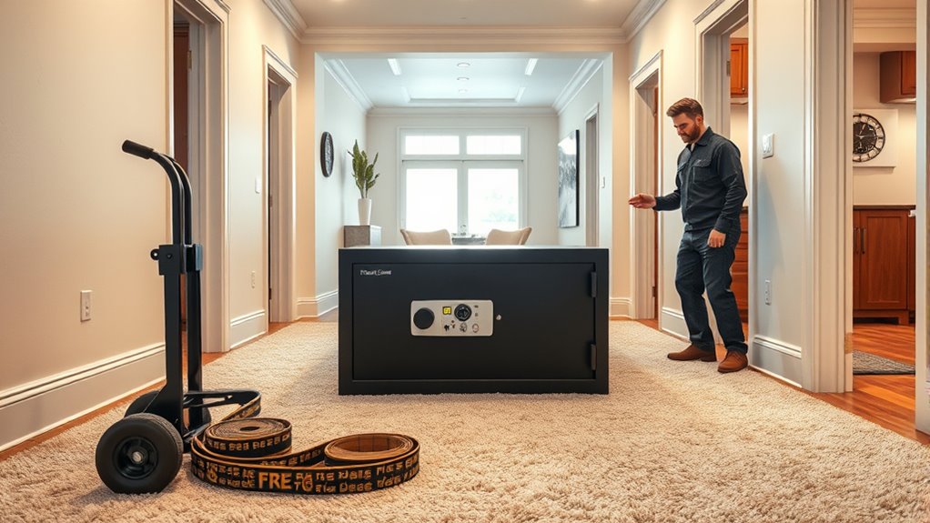 10 Factors That Affect How Much It Costs to Move a Gun Safe 2 prepare for safe relocation