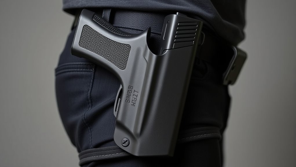 What Holster Does Jerry Miculek Use for Competition? 2 quick access secure retention