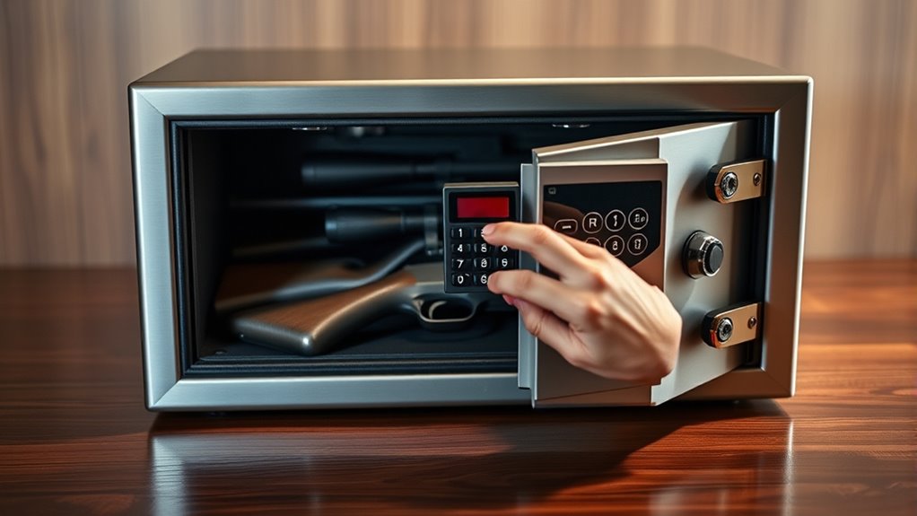 resetting your gun safe