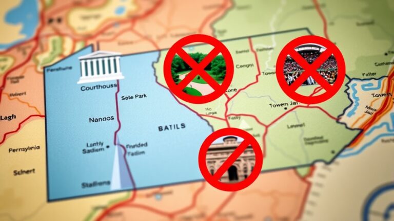restricted areas for firearms