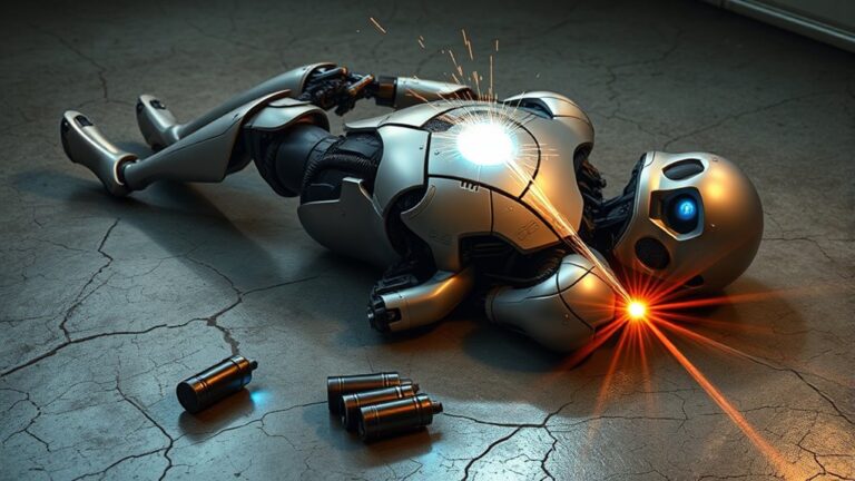 robot disabling weaponry types