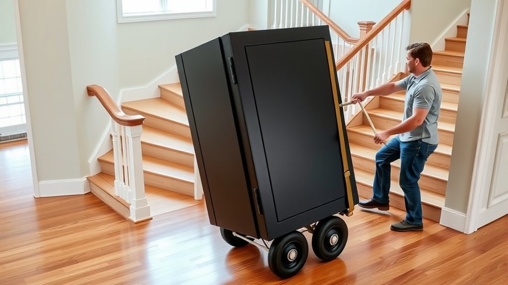 safely transport gun safe