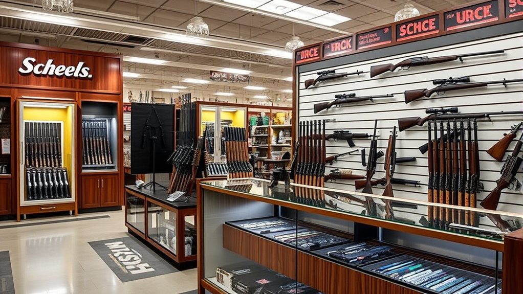 Does Scheels Sight Guns? 2 scheels sells firearms and accessories