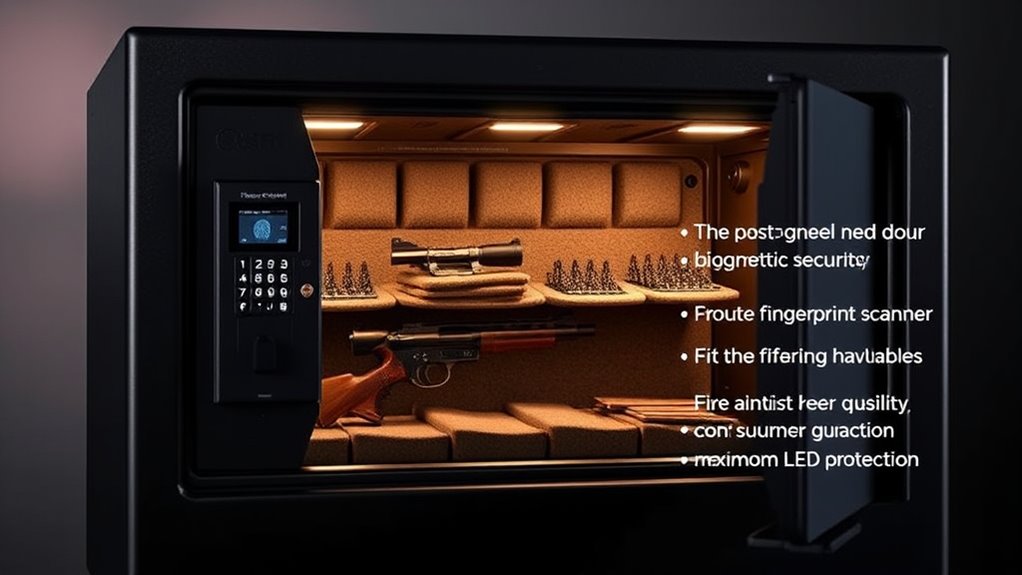Top 7 Brands That Make the Best Fireproof Gun Safes 2 secure construction and locking