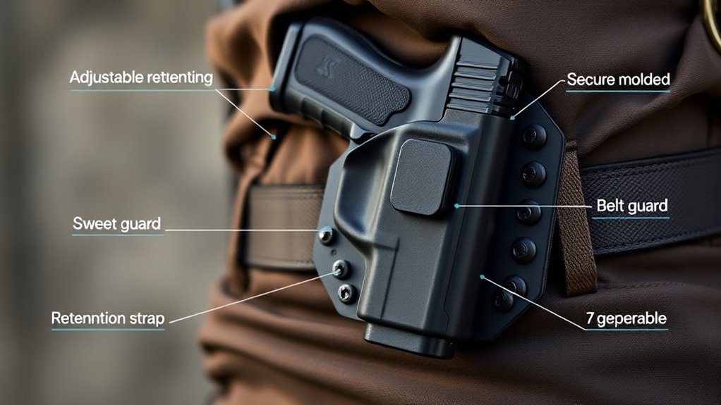 Retention Holster Vs 7 Key Features to Consider 2 secure firearm access solution