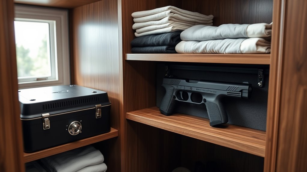 securely store firearms responsibly