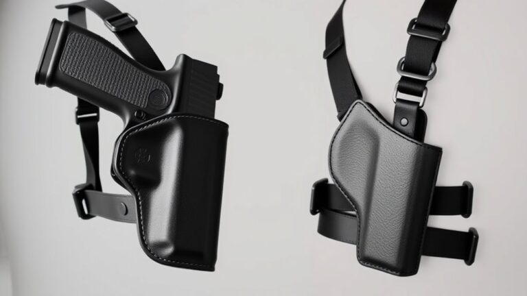 shoulder holster orientation differences