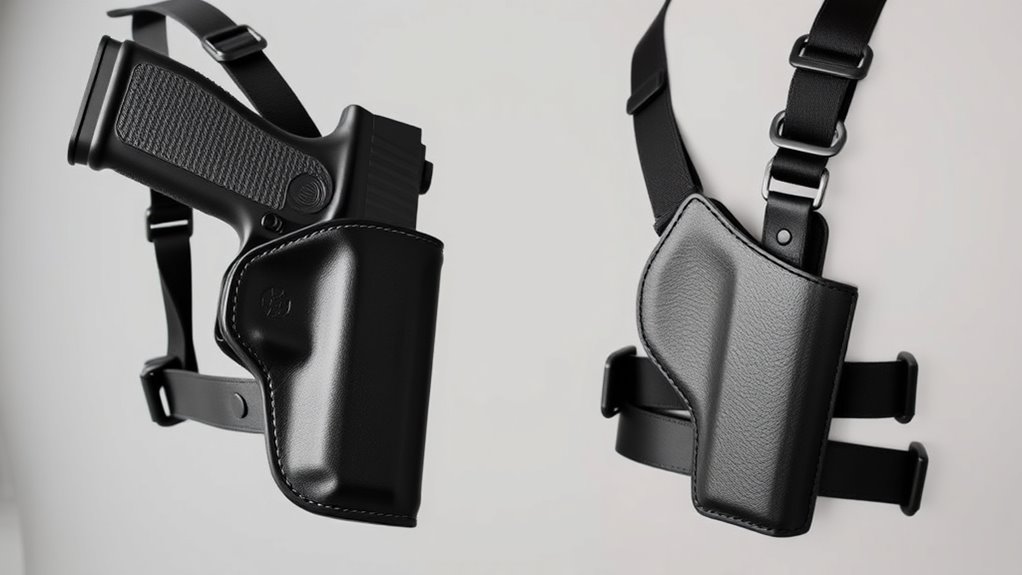 shoulder holster orientation differences