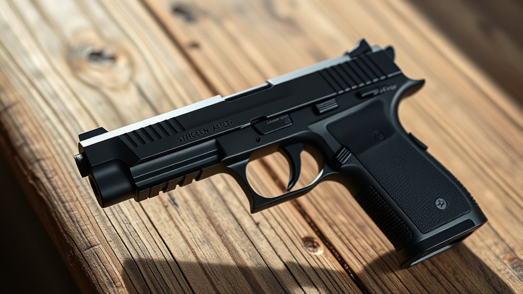 striker fired pistol safety features