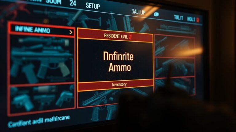 unlock infinite ammo cheat