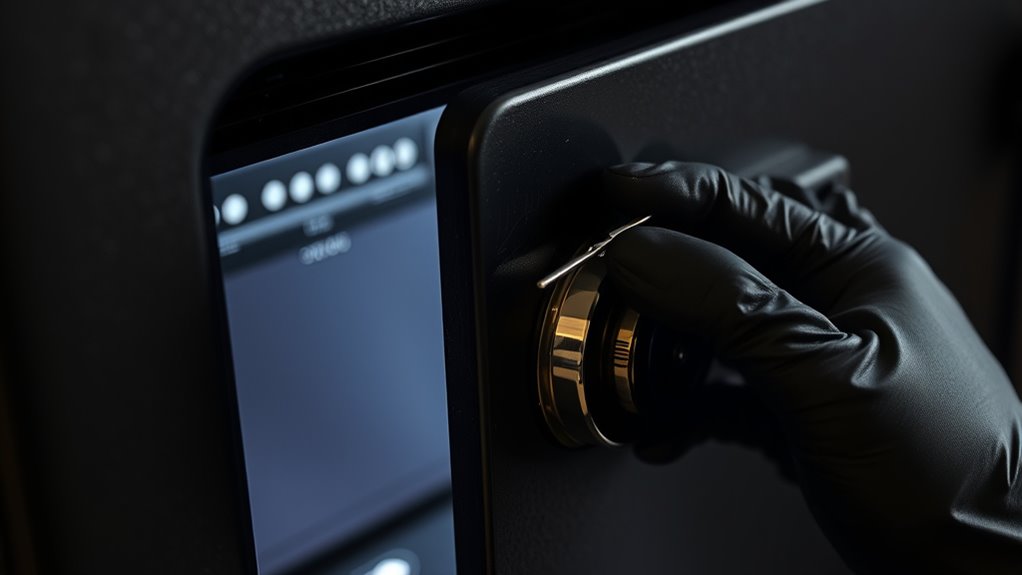 unlocking a gun safe