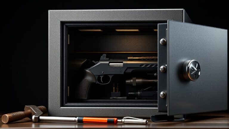 unlocking a gun safe
